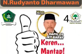 N. Rudyanto Dharmawan Bacaleg Golkar Dapil 9 Jakarta Barat